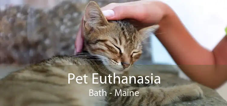 Pet Euthanasia Bath - Maine